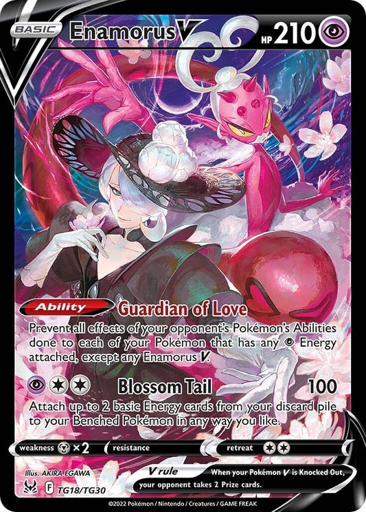 Image for Enamorus V (TG18/TG30) (SWSH11: Lost Origin Trainer Gallery) (SWSH11: TG) - Pokemon