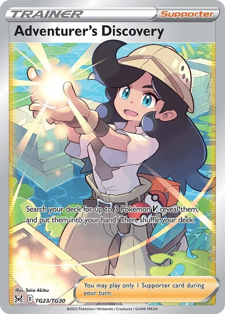 Image for Adventurer's Discovery (TG23/TG30) (SWSH11: Lost Origin Trainer Gallery) (SWSH11: TG) - Pokemon