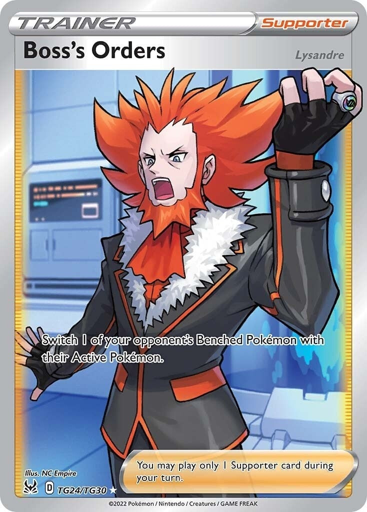 Image for Boss's Orders (TG24/TG30) (SWSH11: Lost Origin Trainer Gallery) (SWSH11: TG) - Pokemon