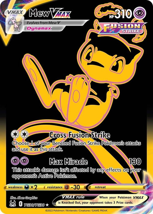 Image for Mew VMAX (Secret) (TG30/TG30) (SWSH11: Lost Origin Trainer Gallery) (SWSH11: TG) - Pokemon
