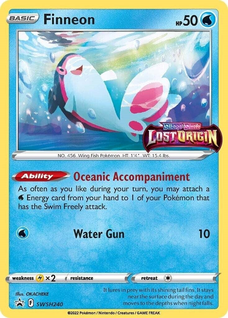Image for Finneon - SWSH240 (Prerelease) (SWSH240) (SWSH: Sword & Shield Promo Cards) (SWSD) - Pokemon