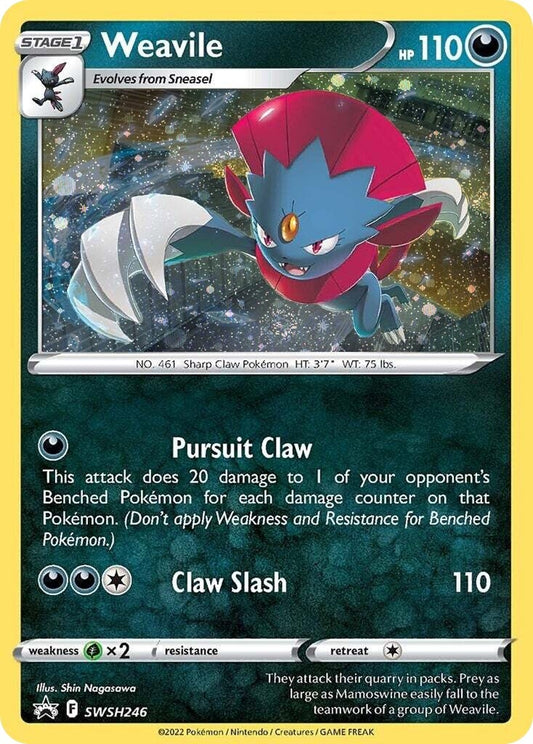 Image for Weavile - SWSH246 (Cosmos Holo) (SWSH246) (SWSH: Sword & Shield Promo Cards) (SWSD) - Pokemon