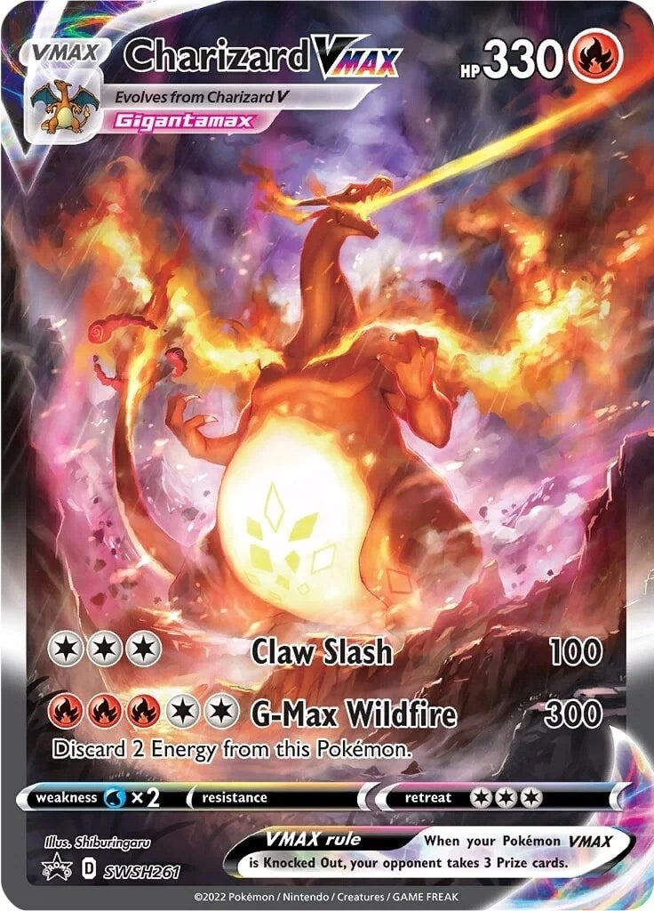 Image for Charizard VMAX - SWSH261 (SWSH261) (SWSH: Sword & Shield Promo Cards) (SWSD) - Pokemon