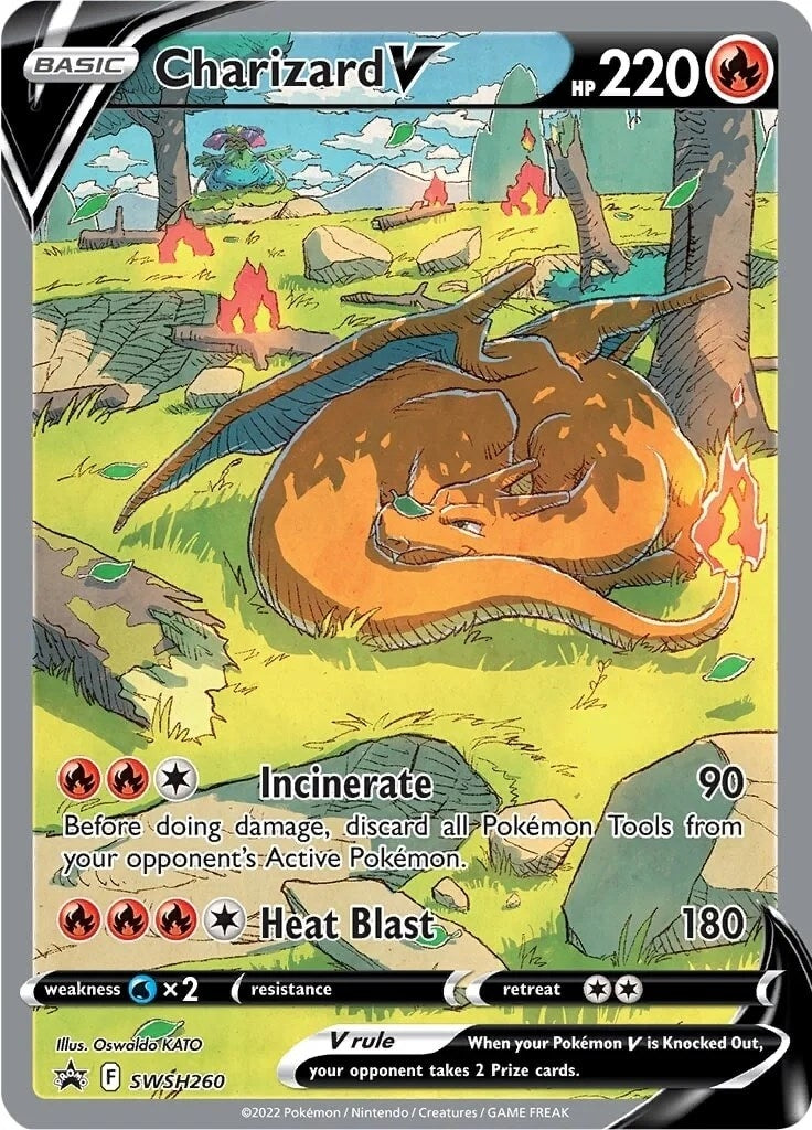 Image for Charizard V - SWSH260 (SWSH260) (SWSH: Sword & Shield Promo Cards) (SWSD) - Pokemon
