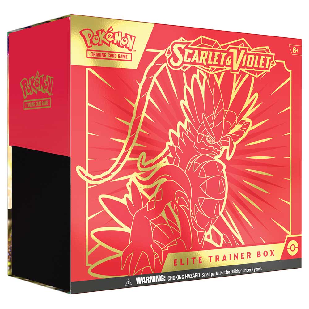 Scarlet and Violet - Base set Elite trainer box (assorted)