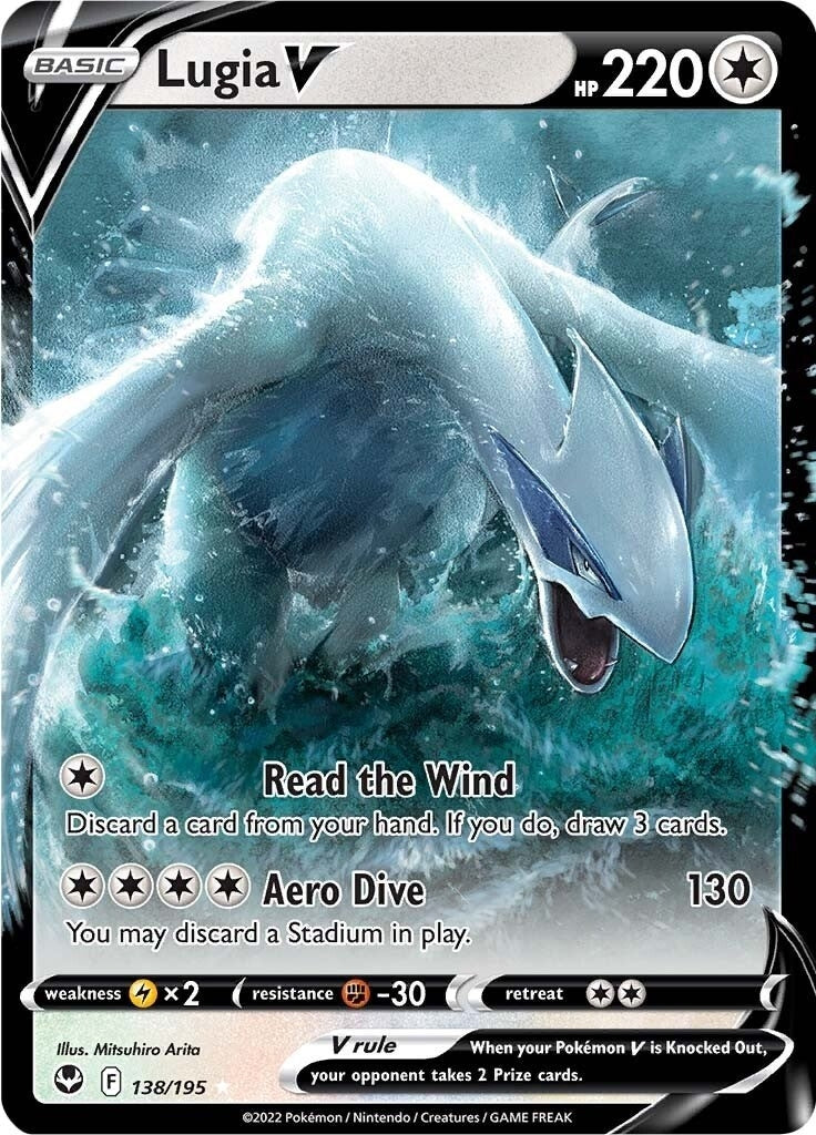 Image for Lugia V (138/195) (SWSH12: Silver Tempest) (SWSH12) - Pokemon
