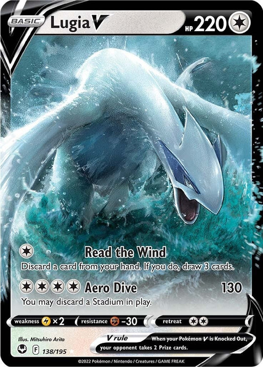 Image for Lugia V (138/195) (SWSH12: Silver Tempest) (SWSH12) - Pokemon