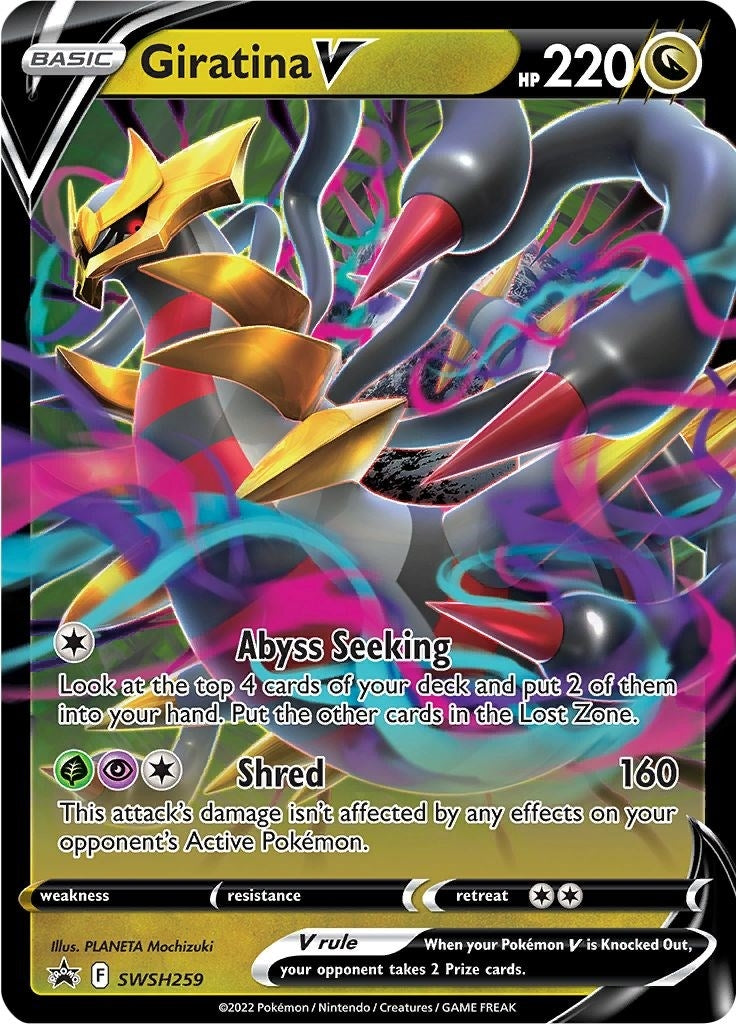 Image for Giratina V - SWSH259 (SWSH259) (SWSH: Sword & Shield Promo Cards) (SWSD) - Pokemon