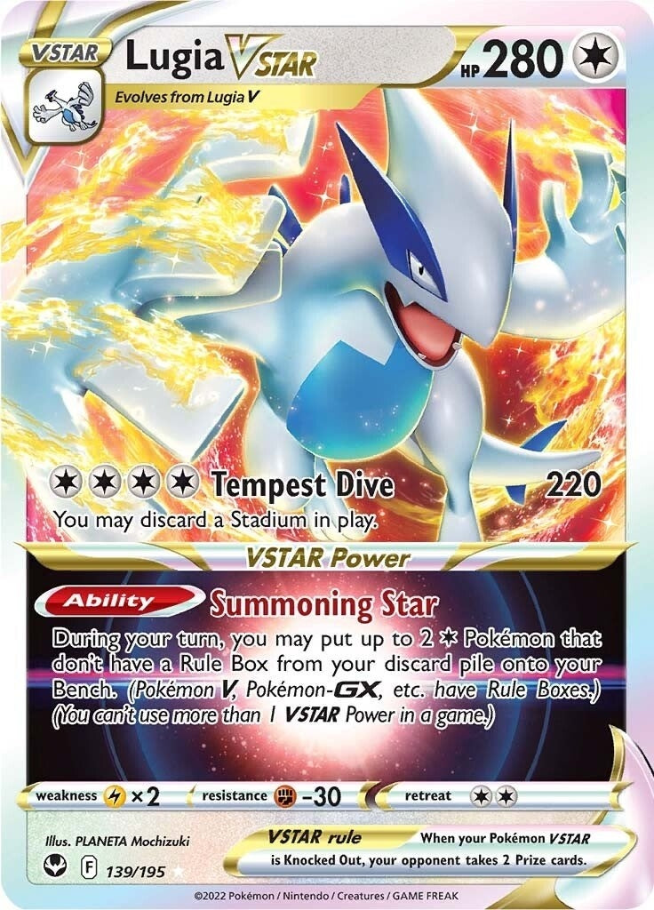 Image for Lugia VSTAR (139/195) (SWSH12: Silver Tempest) (SWSH12) - Pokemon