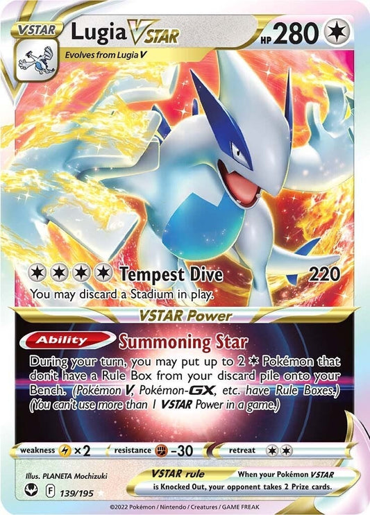 Image for Lugia VSTAR (139/195) (SWSH12: Silver Tempest) (SWSH12) - Pokemon
