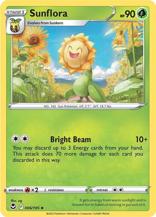 Image for Sunflora (006/195) (SWSH12: Silver Tempest) (SWSH12) - Pokemon