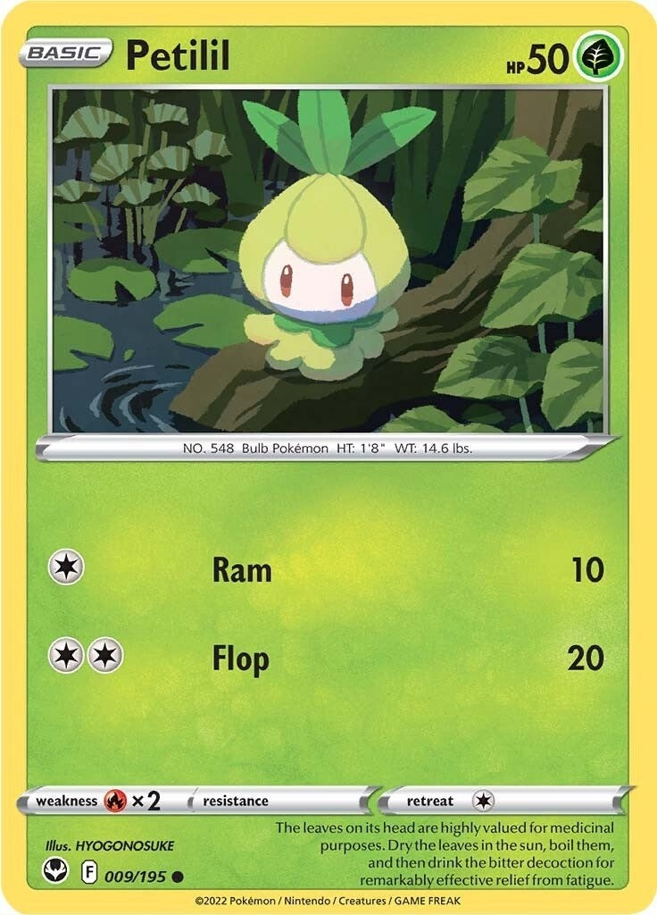 Image for Petilil (009/195) (SWSH12: Silver Tempest) (SWSH12) - Pokemon