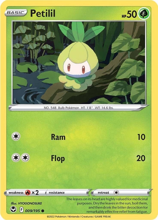 Image for Petilil (009/195) (SWSH12: Silver Tempest) (SWSH12) - Pokemon