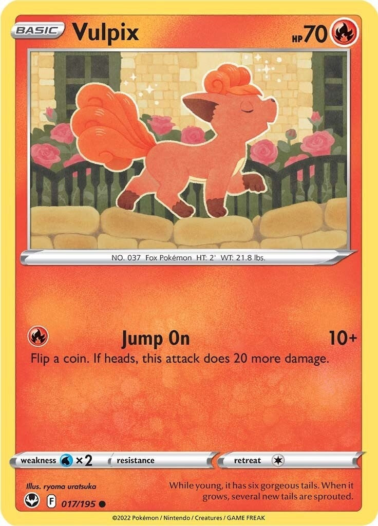 Image for Vulpix (017/195) (SWSH12: Silver Tempest) (SWSH12) - Pokemon
