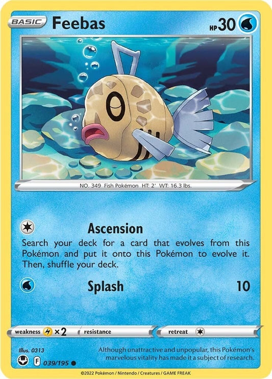 Image for Feebas (039/195) (SWSH12: Silver Tempest) (SWSH12) - Pokemon