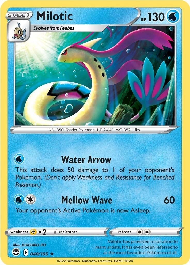 Image for Milotic (040/195) (SWSH12: Silver Tempest) (SWSH12) - Pokemon