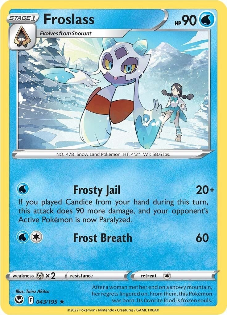 Image for Froslass (043/195) (SWSH12: Silver Tempest) (SWSH12) - Pokemon