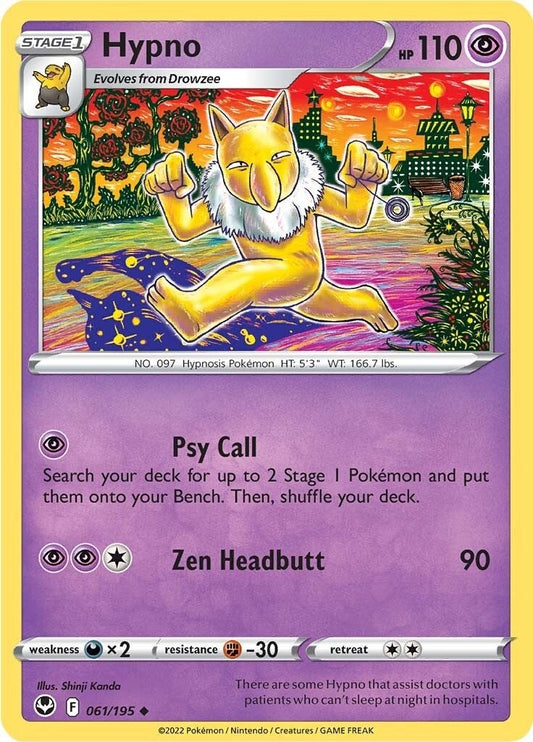 Image for Hypno (061/195) (SWSH12: Silver Tempest) (SWSH12) - Pokemon