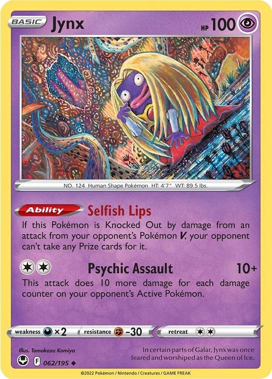Image for Jynx (062/195) (SWSH12: Silver Tempest) (SWSH12) - Pokemon