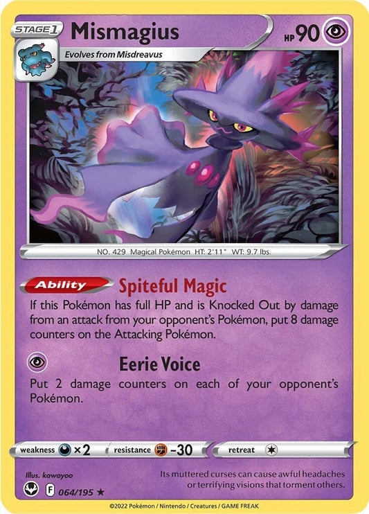 Image for Mismagius (064/195) (SWSH12: Silver Tempest) (SWSH12) - Pokemon