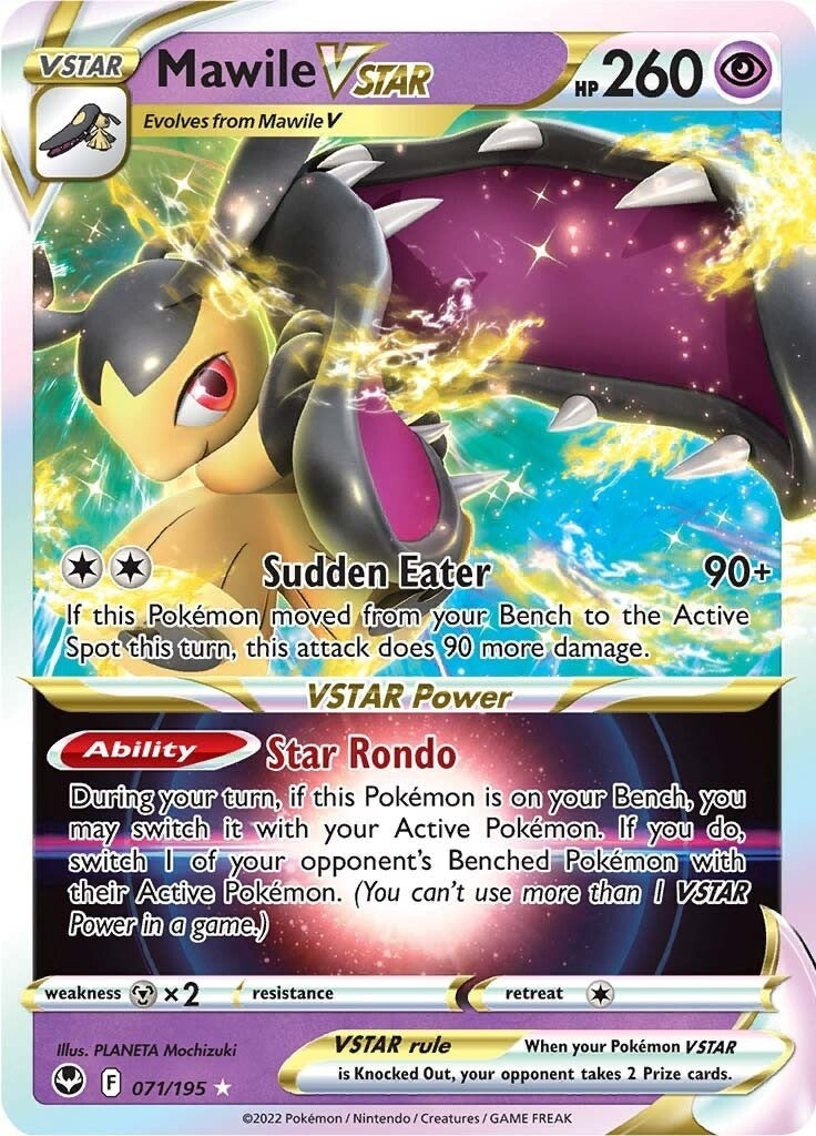 Image for Mawile VSTAR (071/195) (SWSH12: Silver Tempest) (SWSH12) - Pokemon