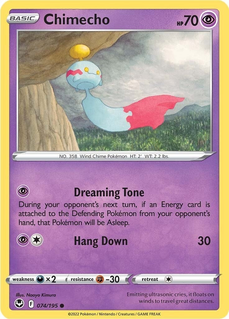 Image for Chimecho (074/195) (SWSH12: Silver Tempest) (SWSH12) - Pokemon