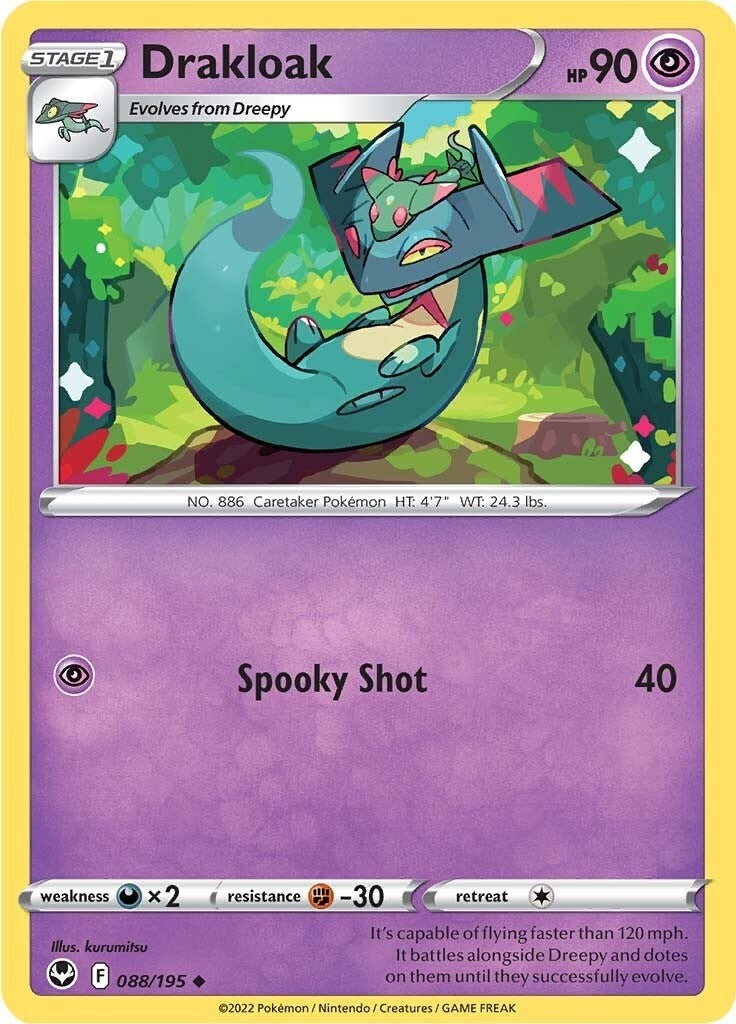 Image for Drakloak (088/195) (SWSH12: Silver Tempest) (SWSH12) - Pokemon