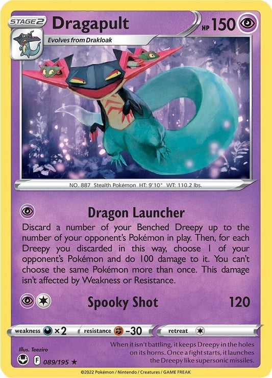Image for Dragapult (089/195) (SWSH12: Silver Tempest) (SWSH12) - Pokemon