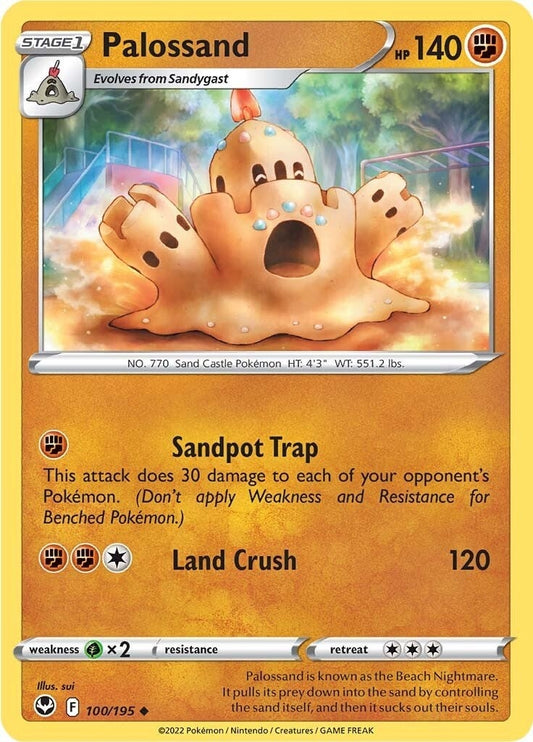 Image for Palossand (100/195) (SWSH12: Silver Tempest) (SWSH12) - Pokemon