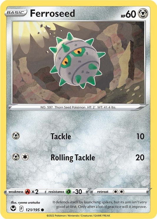 Image for Ferroseed (121/195) (SWSH12: Silver Tempest) (SWSH12) - Pokemon
