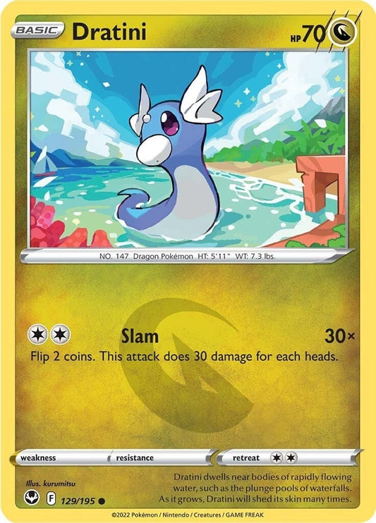 Image for Dratini (129/195) (SWSH12: Silver Tempest) (SWSH12) - Pokemon