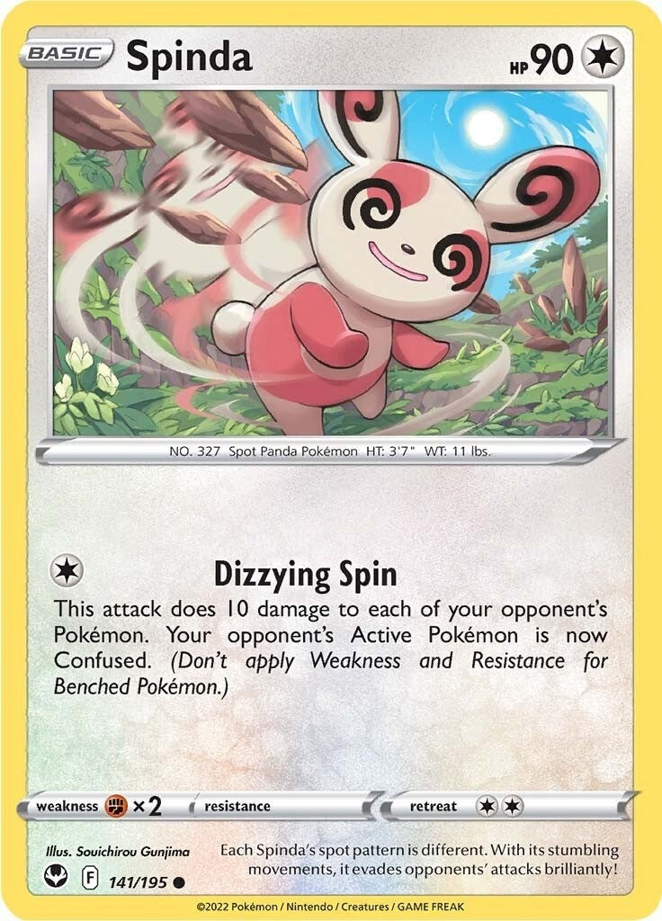 Image for Spinda (141/195) (SWSH12: Silver Tempest) (SWSH12) - Pokemon