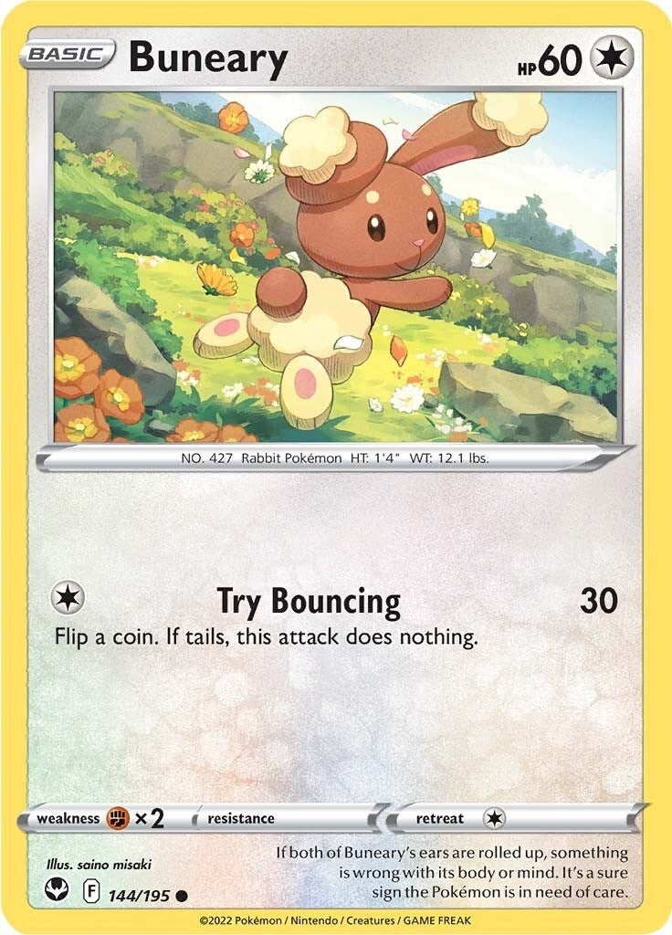 Image for Buneary (144/195) (SWSH12: Silver Tempest) (SWSH12) - Pokemon