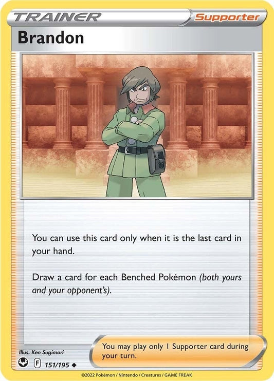 Image for Brandon (151/195) (SWSH12: Silver Tempest) (SWSH12) - Pokemon