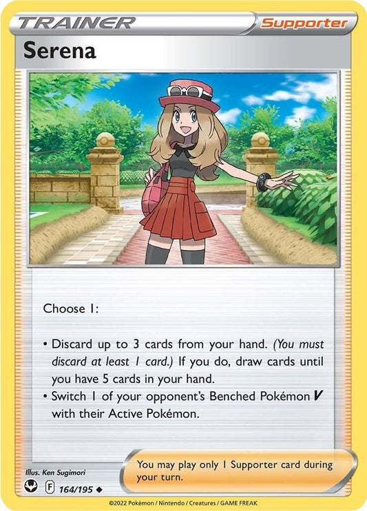 Image for Serena (164/195) (SWSH12: Silver Tempest) (SWSH12) - Pokemon