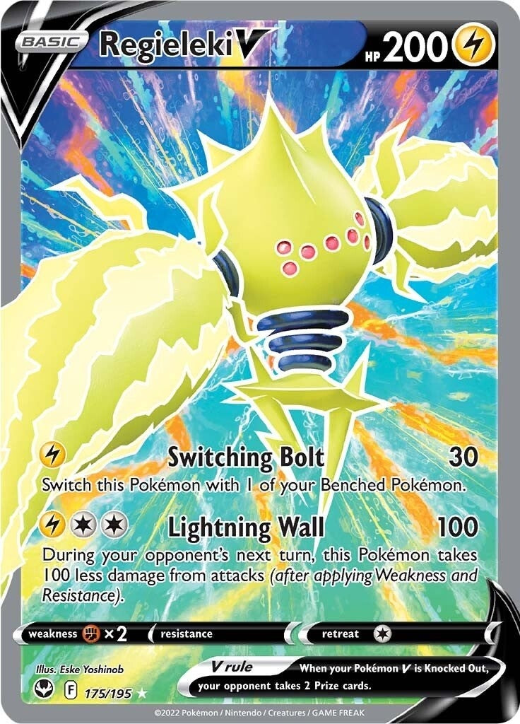 Image for Regieleki V (Full Art) (175/195) (SWSH12: Silver Tempest) (SWSH12) - Pokemon