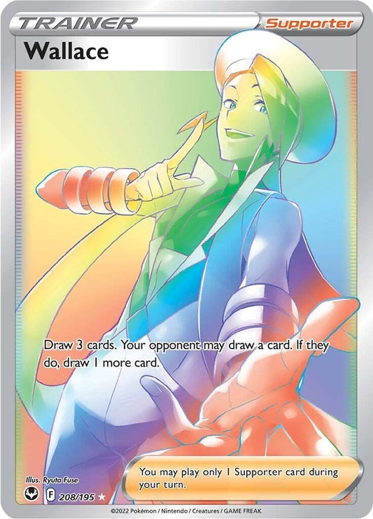 Image for Wallace (Secret) (208/195) (SWSH12: Silver Tempest) (SWSH12) - Pokemon
