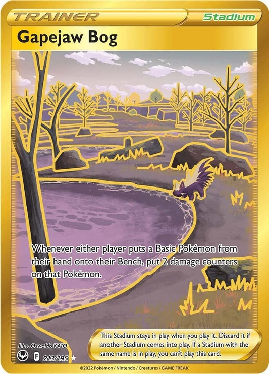 Image for Gapejaw Bog (213/195) (SWSH12: Silver Tempest) (SWSH12) - Pokemon