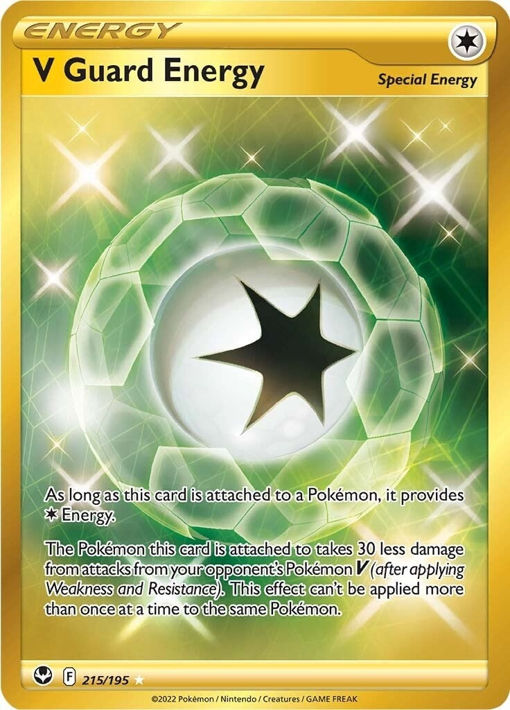 Image for V Guard Energy (Secret) (215/195) (SWSH12: Silver Tempest) (SWSH12) - Pokemon