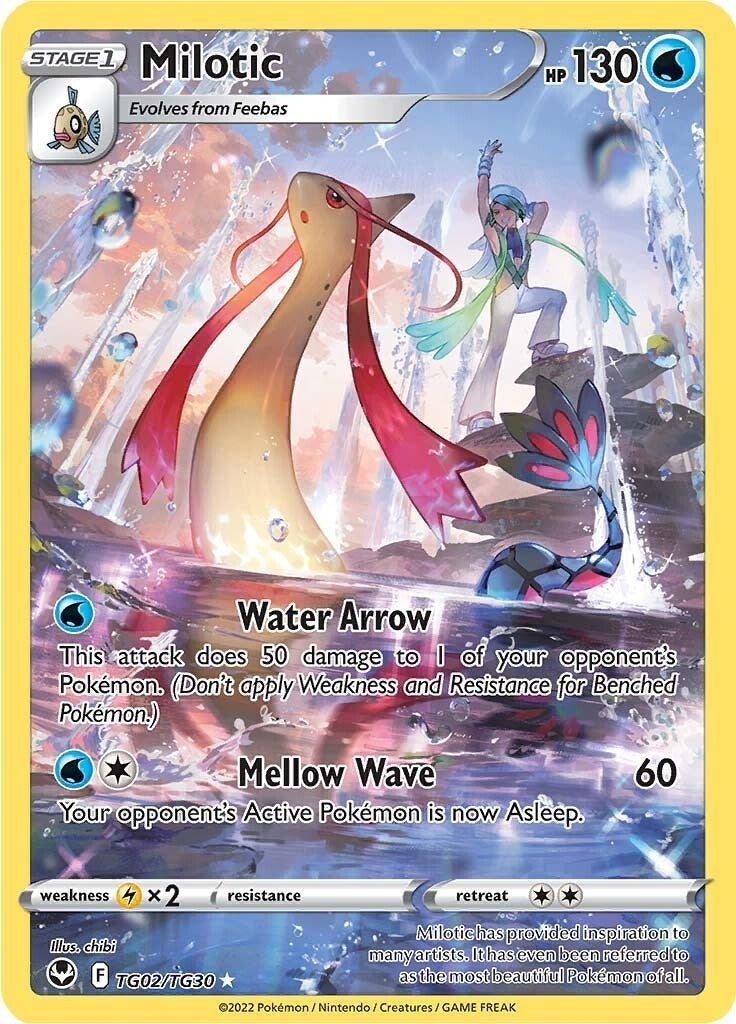 Image for Milotic (TG02/TG30) (SWSH12: Silver Tempest Trainer Gallery) (SWSH12: TG) - Pokemon