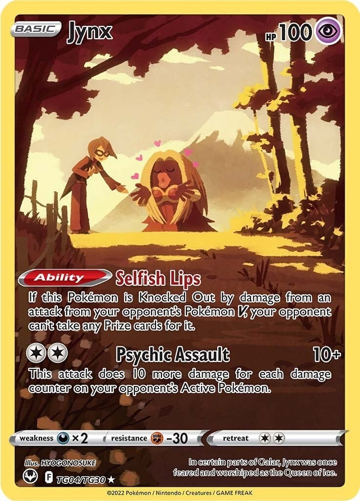Image for Jynx (TG04/TG30) (SWSH12: Silver Tempest Trainer Gallery) (SWSH12: TG) - Pokemon