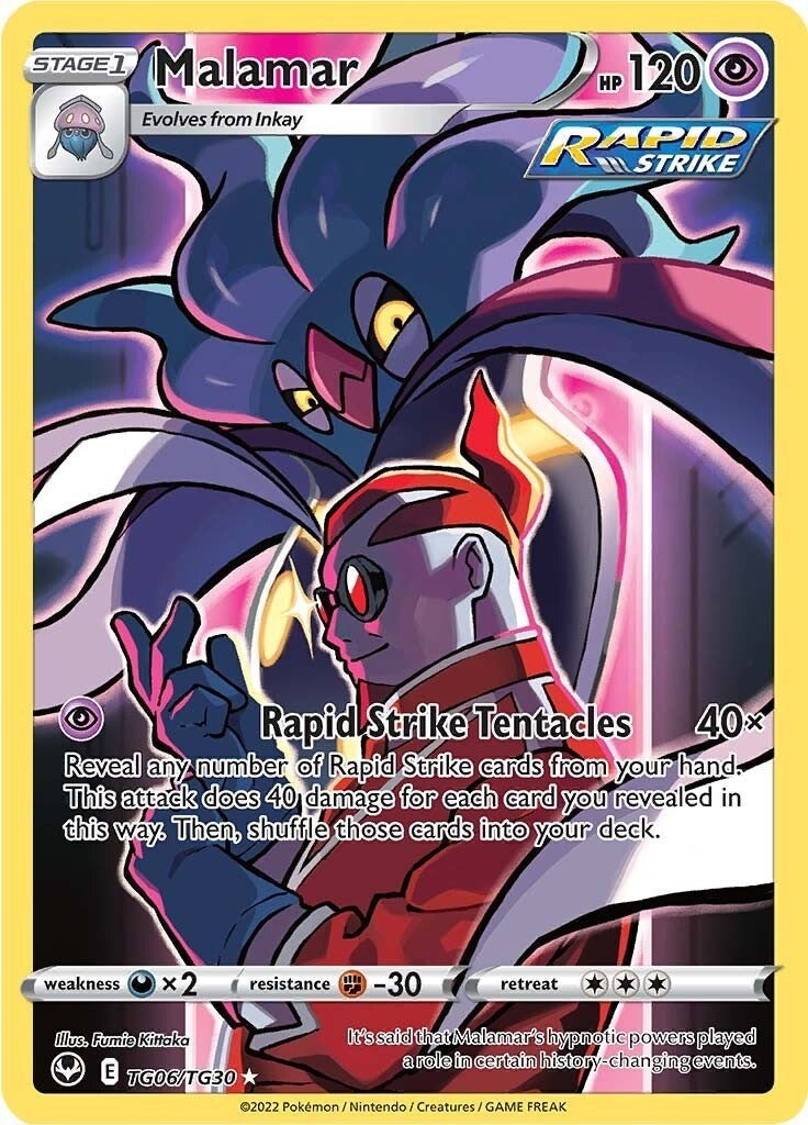 Image for Malamar (TG06/TG30) (SWSH12: Silver Tempest Trainer Gallery) (SWSH12: TG) - Pokemon