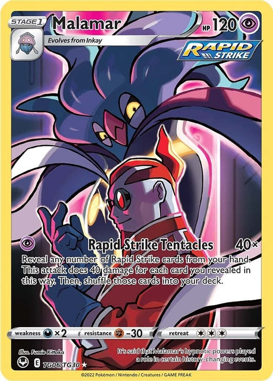 Image for Malamar (TG06/TG30) (SWSH12: Silver Tempest Trainer Gallery) (SWSH12: TG) - Pokemon