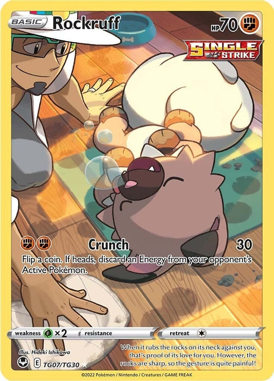 Rockruff (TG07/TG30) (SWSH12: Silver Tempest Trainer Gallery)