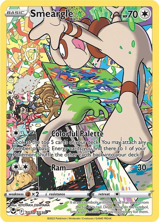 Image for Smeargle (TG10/TG30) (SWSH12: Silver Tempest Trainer Gallery) (SWSH12: TG) - Pokemon