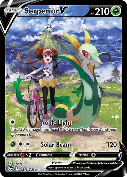 Image for Serperior V (TG13/TG30) (SWSH12: Silver Tempest Trainer Gallery) (SWSH12: TG) - Pokemon