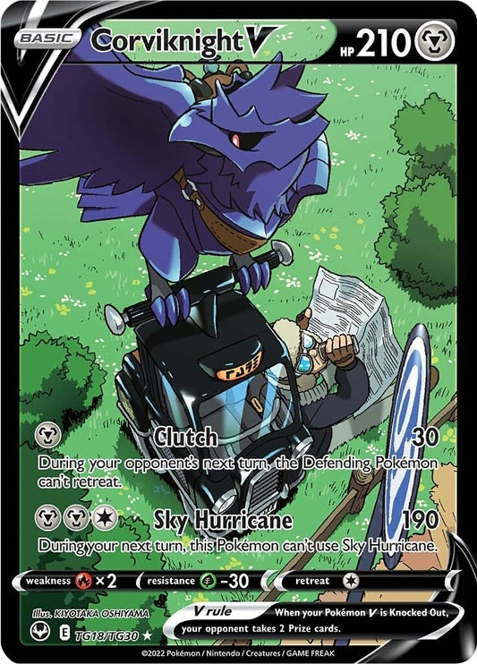 Image for Corviknight V (TG18/TG30) (SWSH12: Silver Tempest Trainer Gallery) (SWSH12: TG) - Pokemon
