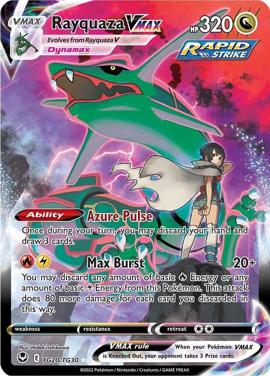 Image for Rayquaza VMAX (TG20/TG30) (SWSH12: Silver Tempest Trainer Gallery) (SWSH12: TG) - Pokemon