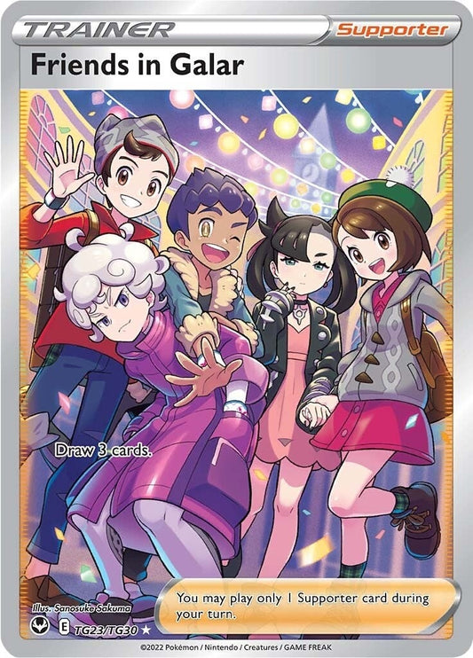 Image for Friends in Galar (TG23/TG30) (SWSH12: Silver Tempest Trainer Gallery) (SWSH12: TG) - Pokemon