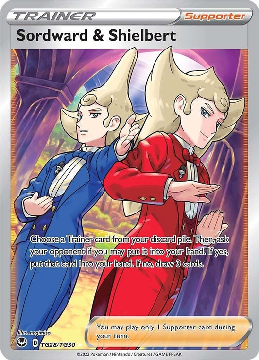 Image for Sordward & Shielbert (TG28/TG30) (SWSH12: Silver Tempest Trainer Gallery) (SWSH12: TG) - Pokemon
